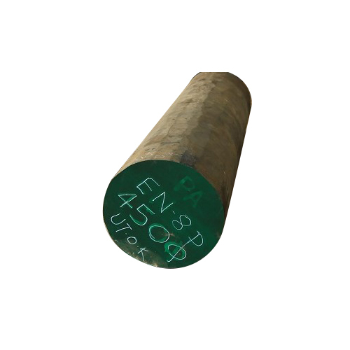Carbon Steel Forged Round Bar - Color: Silver