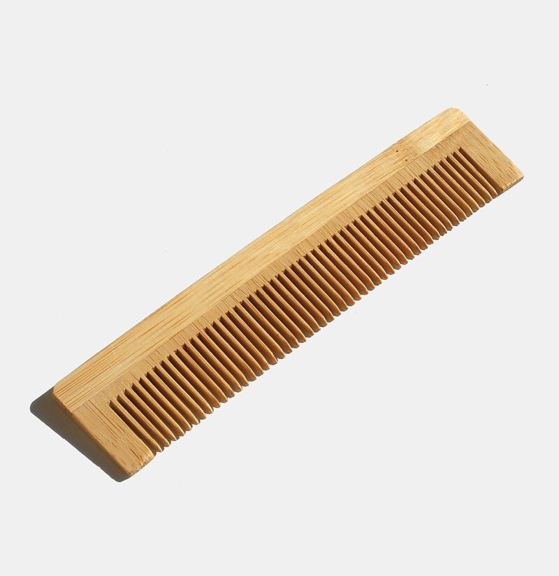 Bamboo Comb - 13.5x3x0.5 Cm, Brown | Portable Bamboo Pocket Comb For Hotels, Households, And Professionals, Suitable For Unisex And Travel Use