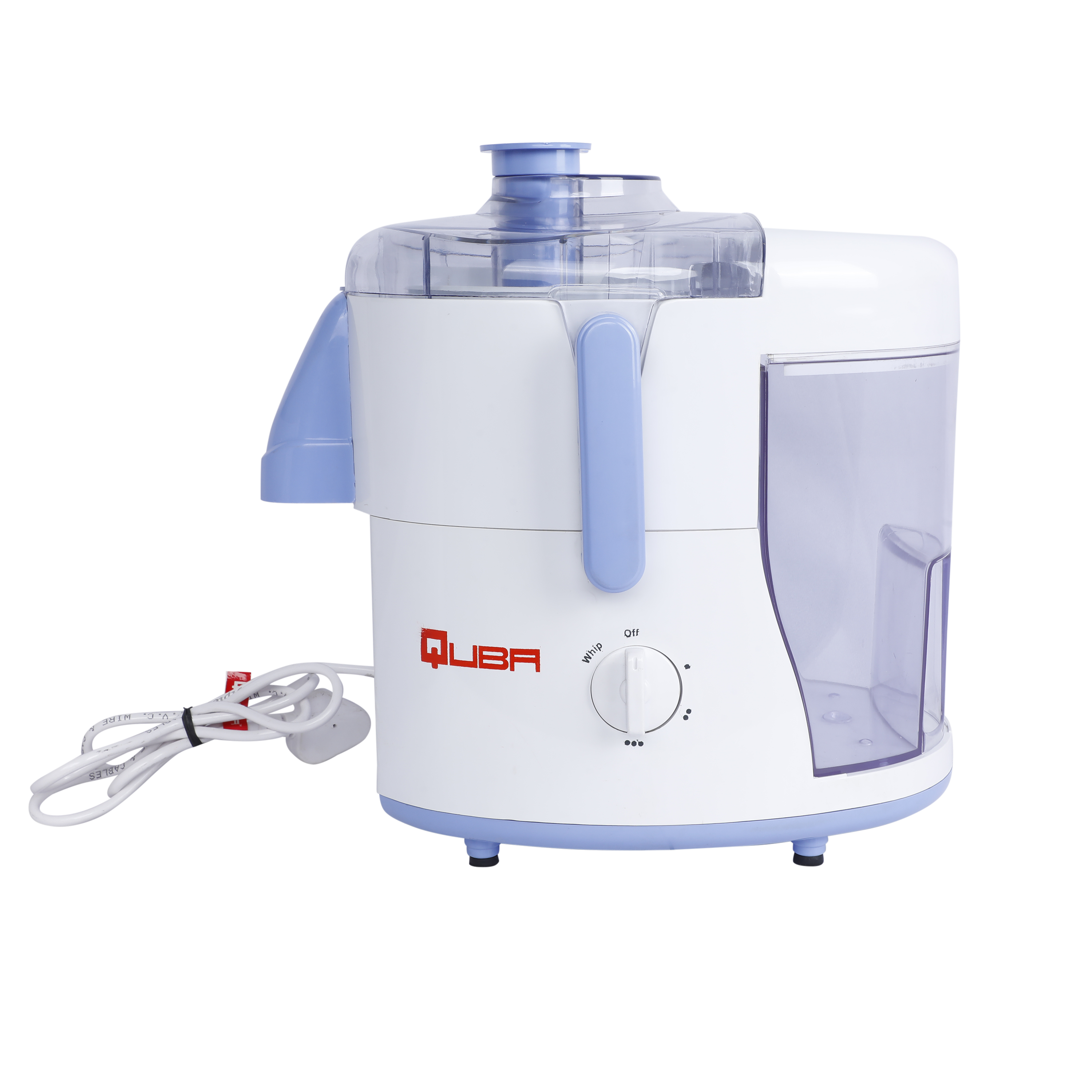 Quba 2 Jar Juicer Mixer Grinder - Color: White And Sky Blue