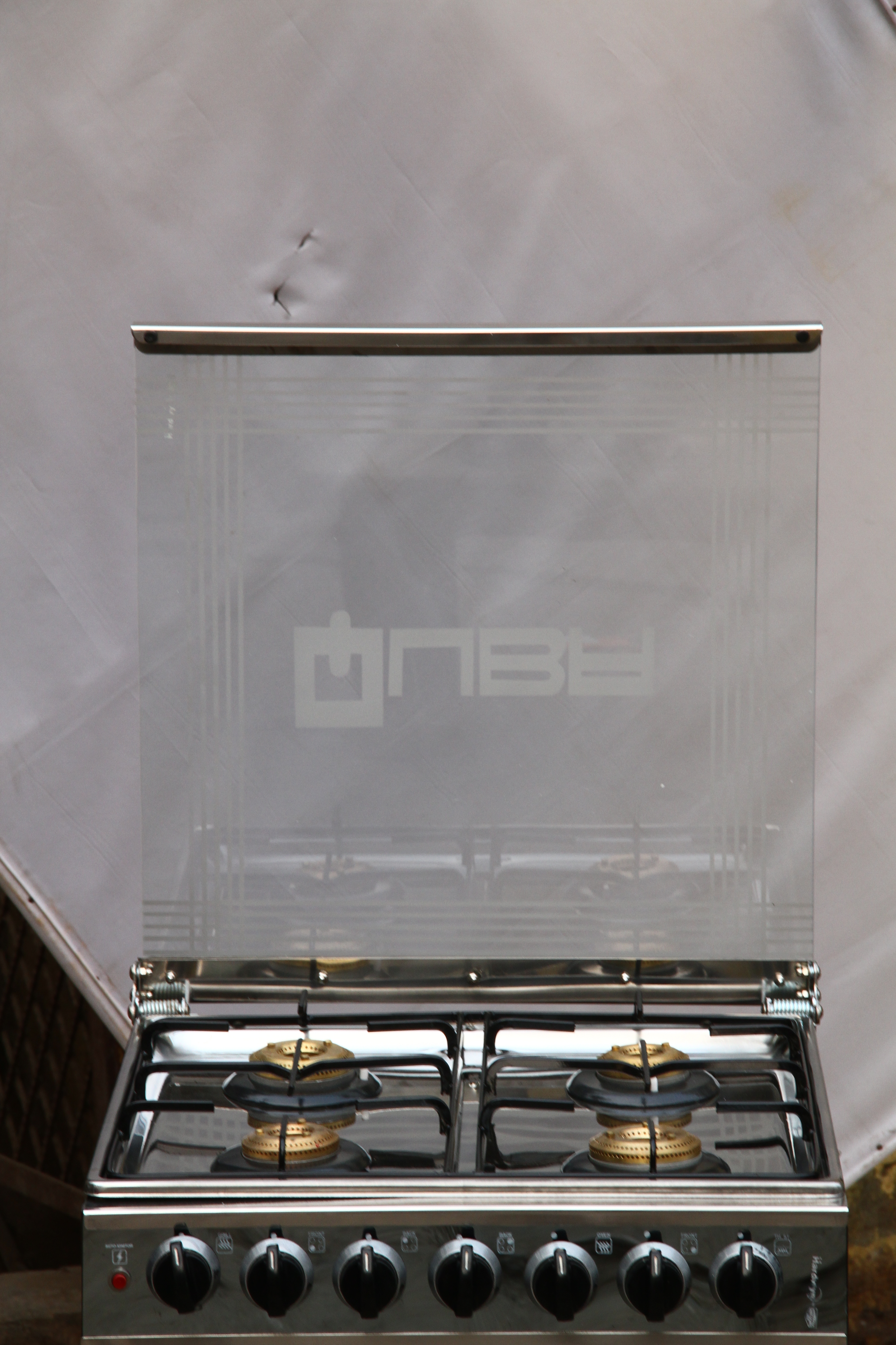 Quba Stainless Steel Cooking Range With Oven And Grill - Dimension (L*w*h): 65*60*120  Centimeter (Cm)