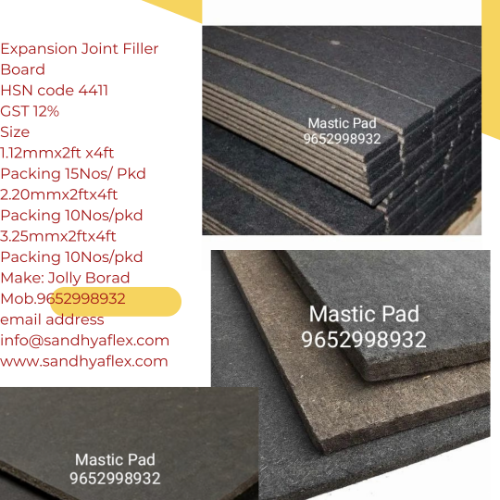 Black Bitumen Mastic Pad