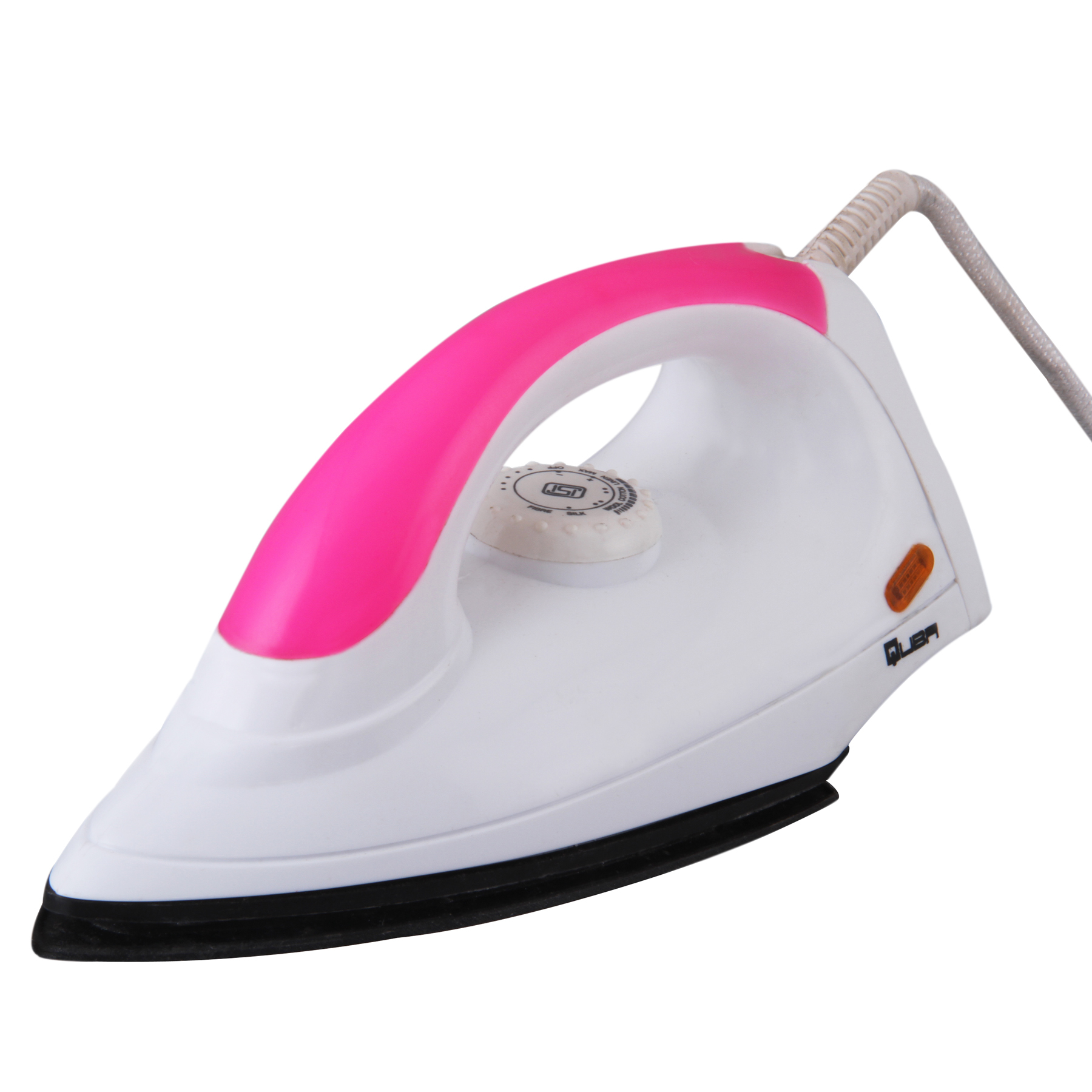 Quba 1000 Watt Dry Iron - Color: Pink