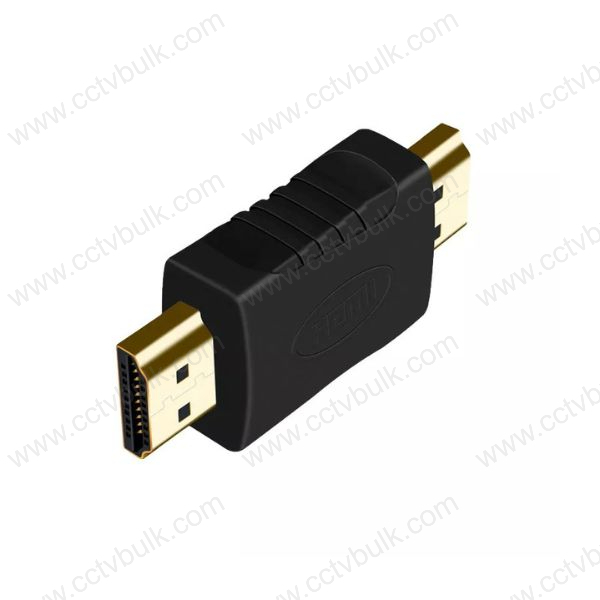Hdmi Adapter M To M - Black | Suitable For Hdtv, Computer, Tv, Camera Pc, Game Console, Laptop, Extends Hdmi Connections