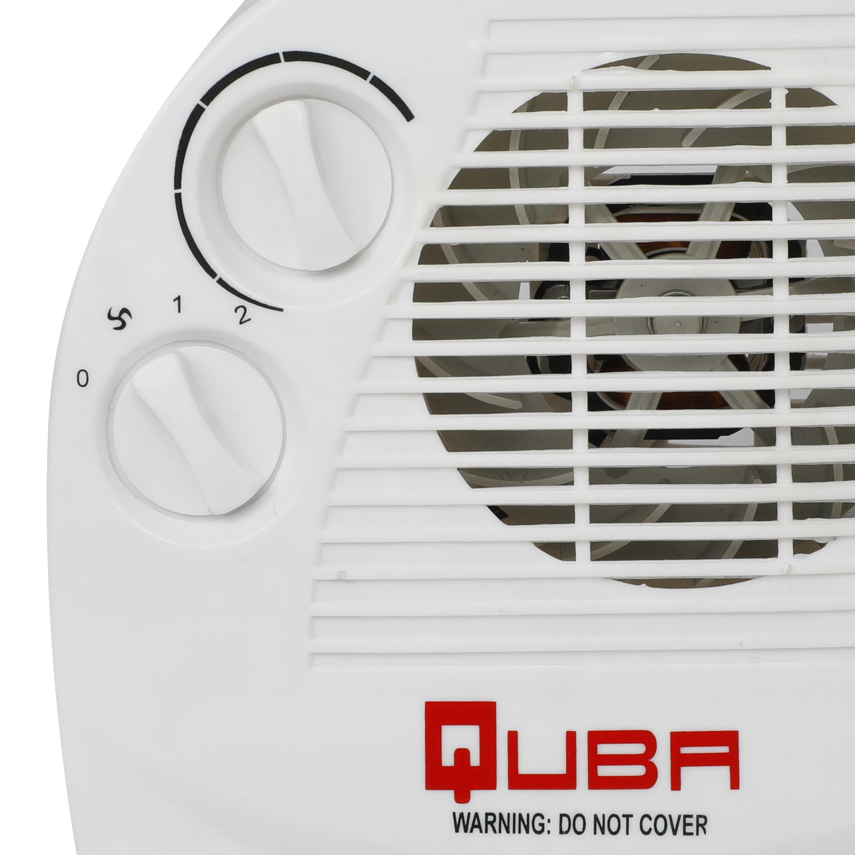 Quba Electric Blower Heater - Color: Off White