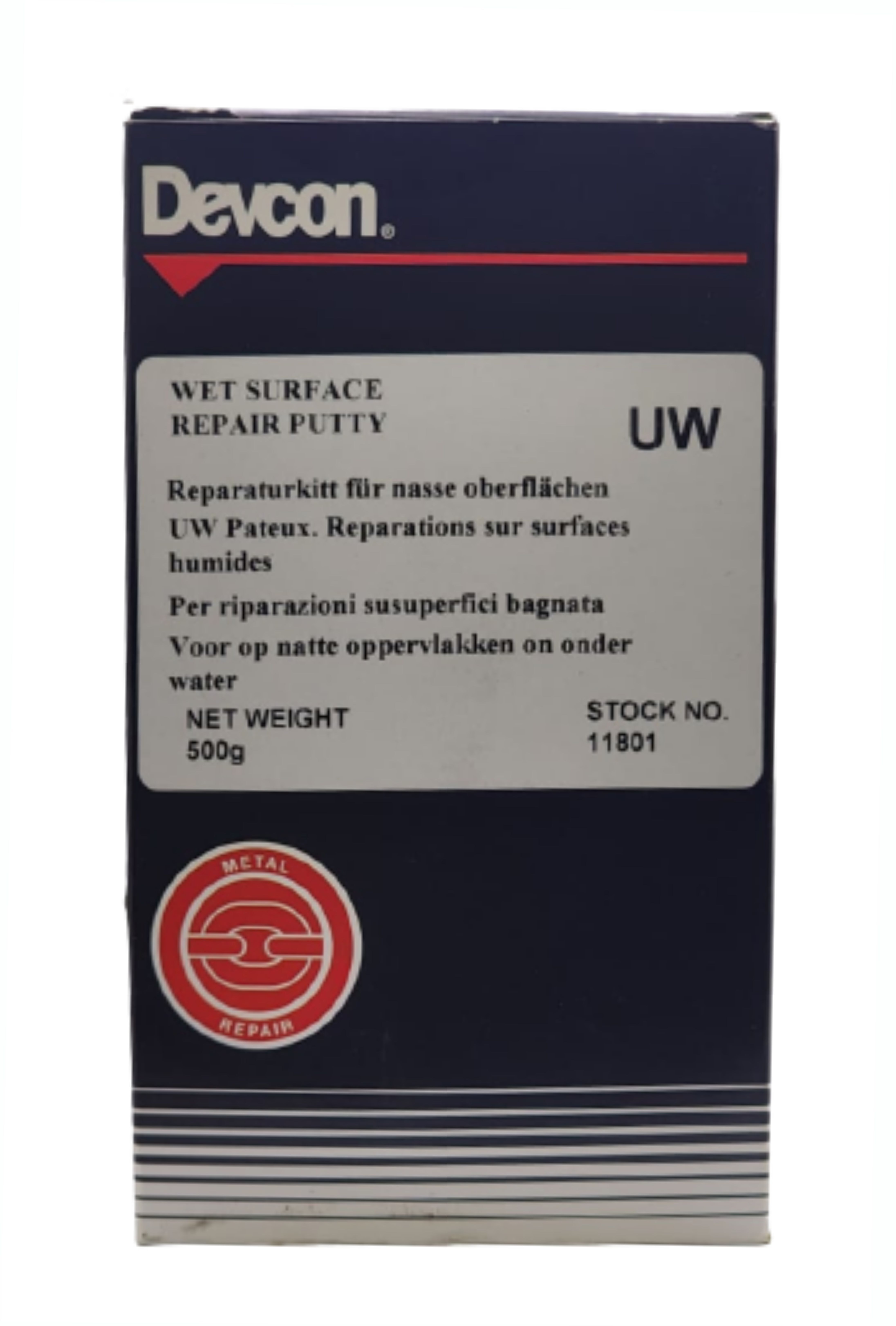 Devcon Wet Surface Repair Putty ( Uw ) Application: For Sealing
