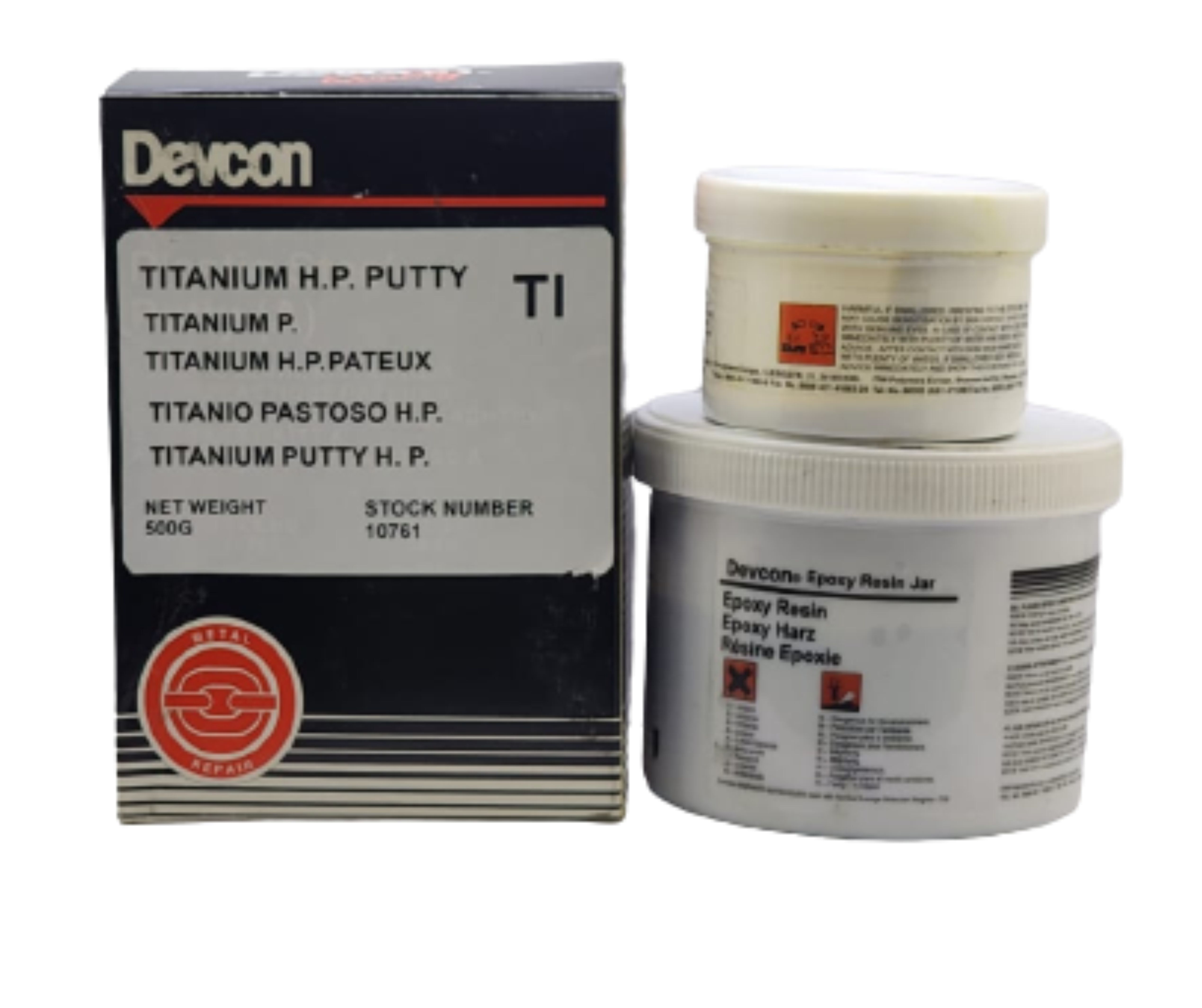 Devcon Titanium Reinforced Epoxy Putty Purity: Original