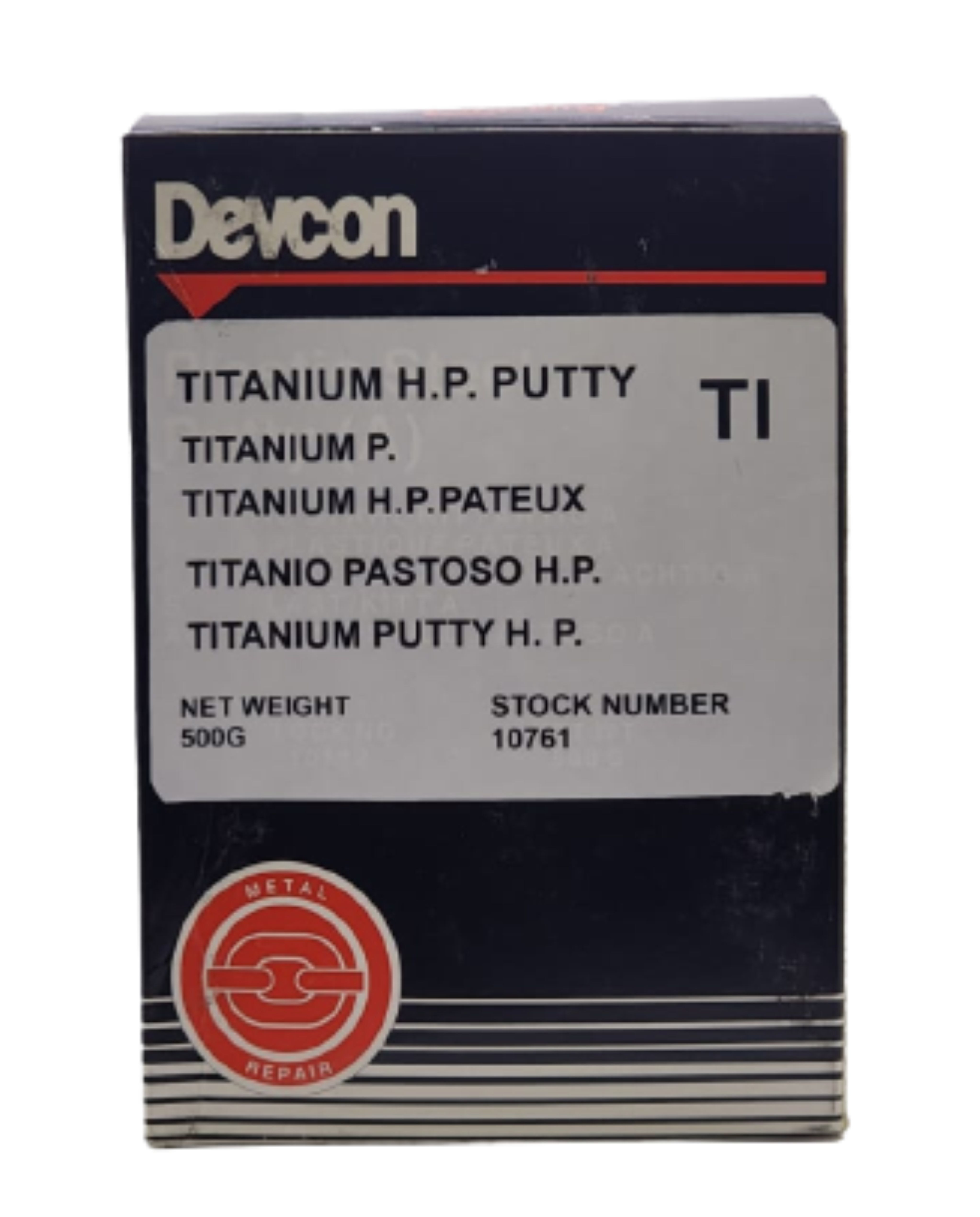 Devcon Titanium Reinforced Epoxy Putty Purity: Original