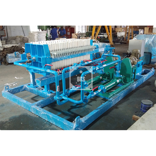 Skid Mounted Filter Press Machine Industrial