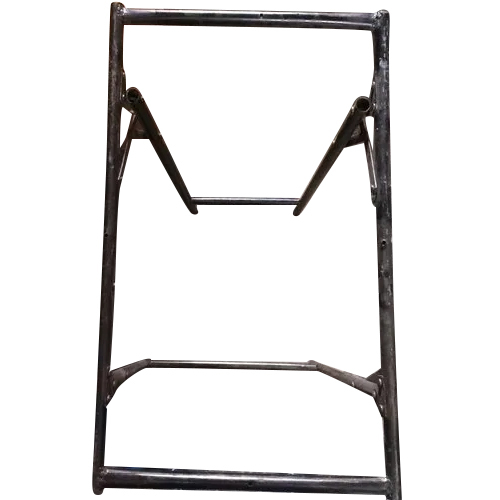 Polished Iron Executive Table Frame