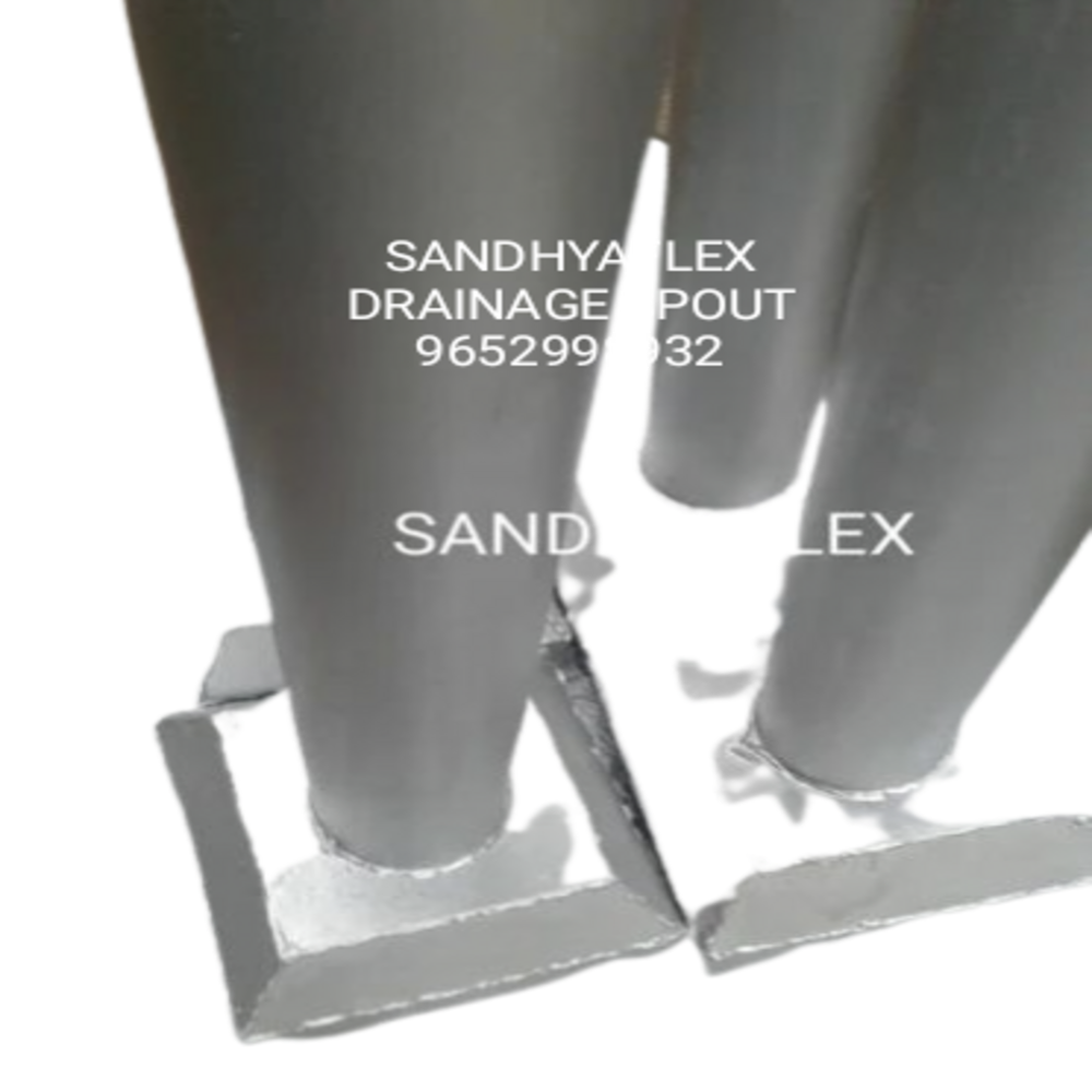 Industrial Drainage Spout - Color: Silver