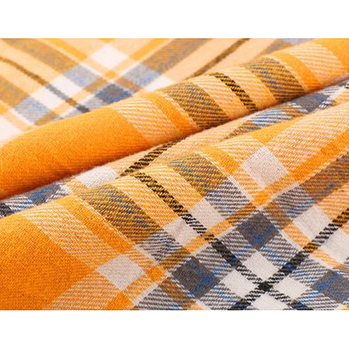 Washable Checked Shirting Fabric