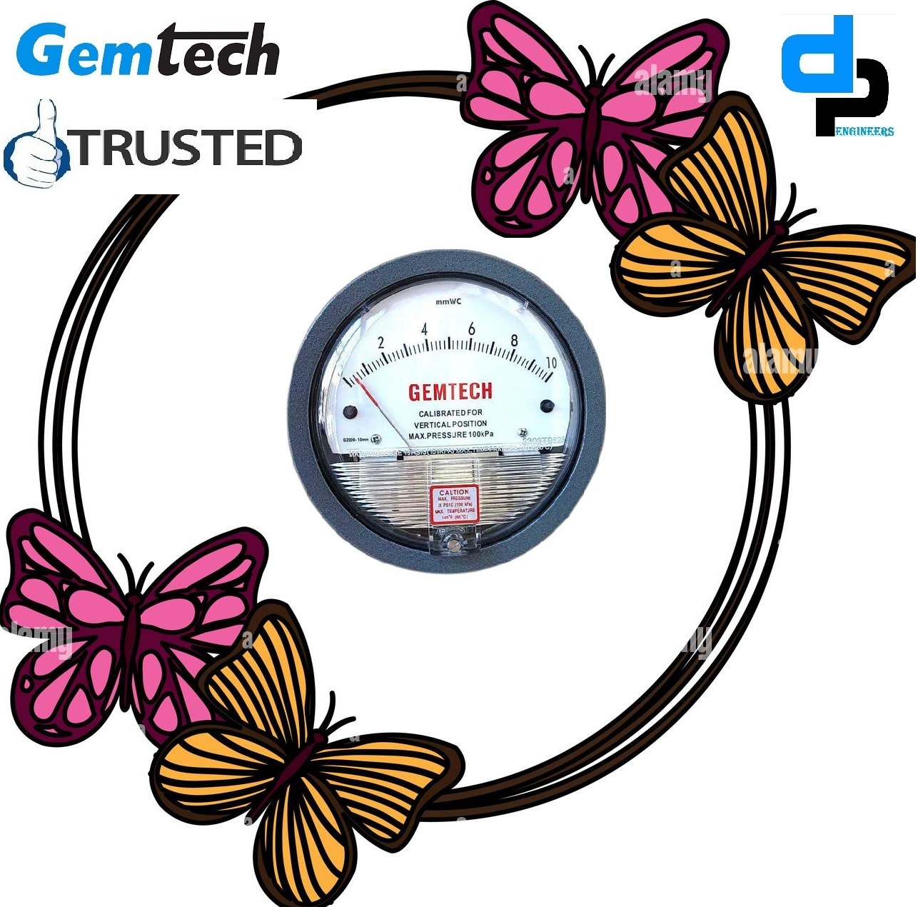 Black Series S2000 Gemtech Differential Pressure Gauges From Karwar Karnataka