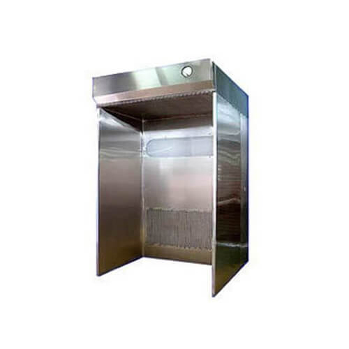 सेमी-ऑटोमैटिक मेटल पाउडर कंटेनमेंट बूथ