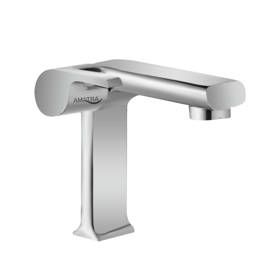 Kit Kat Pillar Cock - Brass 150x100x200mm Chrome, Wall Mounted, Water Efficient, Precise Control