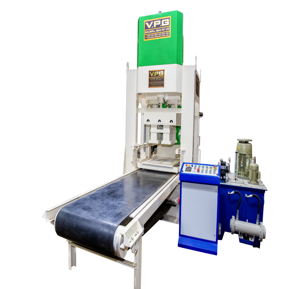 Fly Ash Brick Making Machine - Hydraulic Pressed Technology | Automatic, Computerized, PLC Controlled