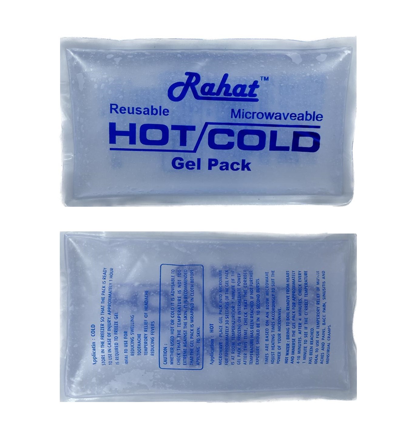 Rahat Hot Cold Compress Pack - Pvc + Gel , Improve Flexibility, Reduce Stress, Recommended For All