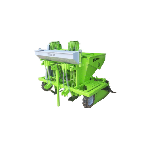 Green Automatic Potato Planter Machine