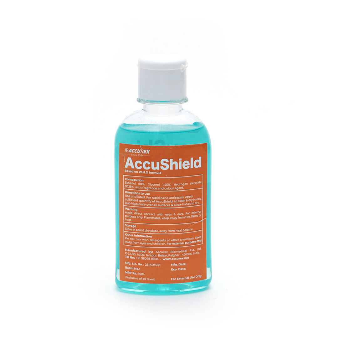 Accushield Hand Sanitizer 200ml (Ea) - Accurex Biomedical Age Group: Men