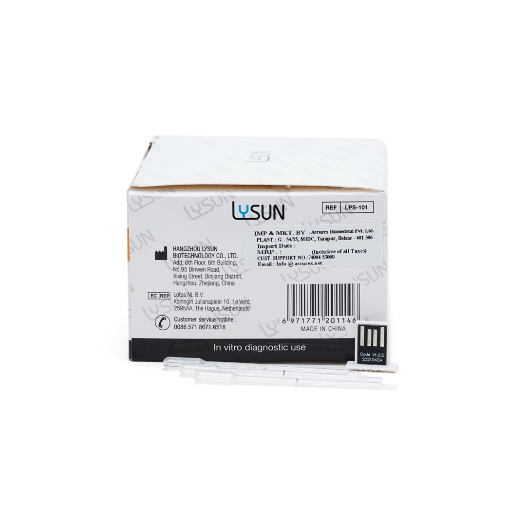 Lipid Diag Strips - Pack Of 25 Strips - Accurex