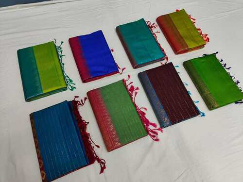 Pure Silk Handloom Saree - Woven Pattern with Zari Work | Festive Style, Master Weaver Crafted