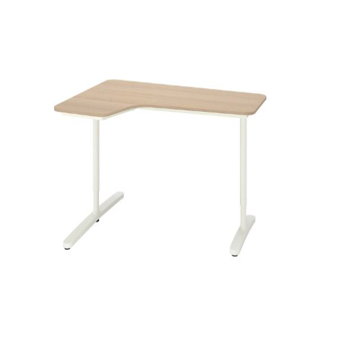 White Stained Oak Boss Table