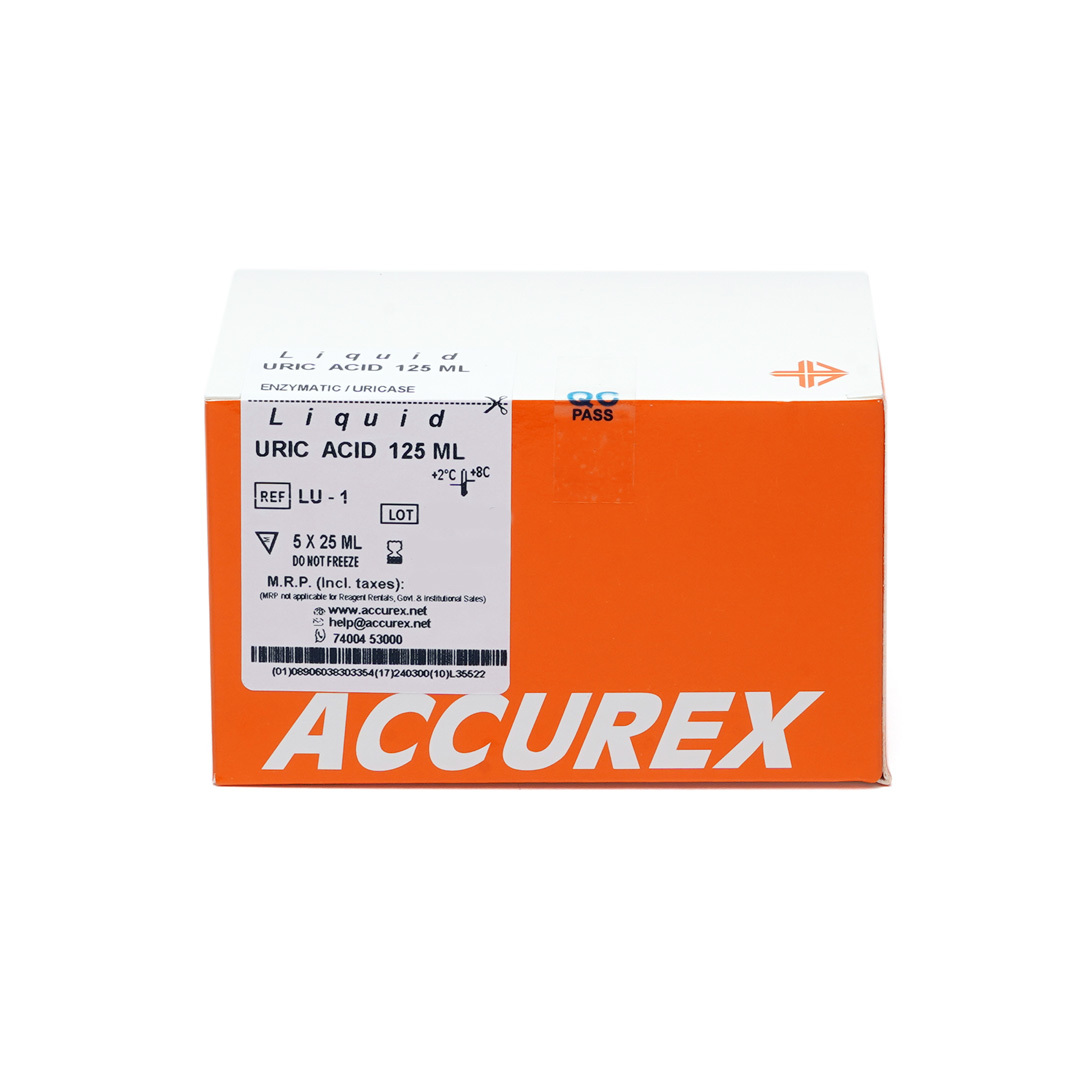 Uric Acid 125 Application: In - Vitro Diagnostics