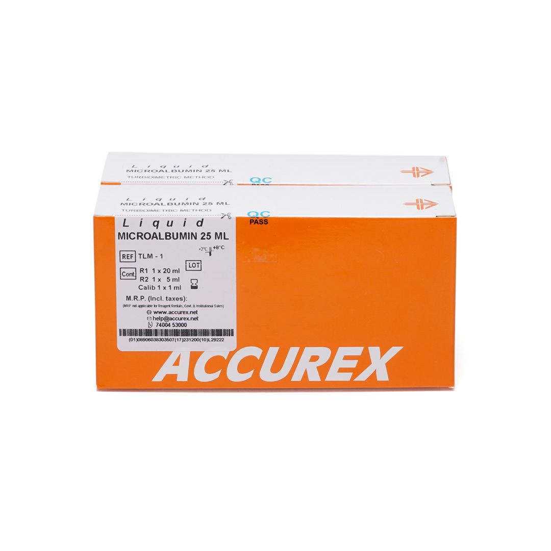 Infinite Liquid Microalbumin - Ready-to-use Biochemistry Reagent Set For In-vitro Diagnostics | 150 Mg/l Linear Detection, Quick 2-minute Assay, One-step Procedure
