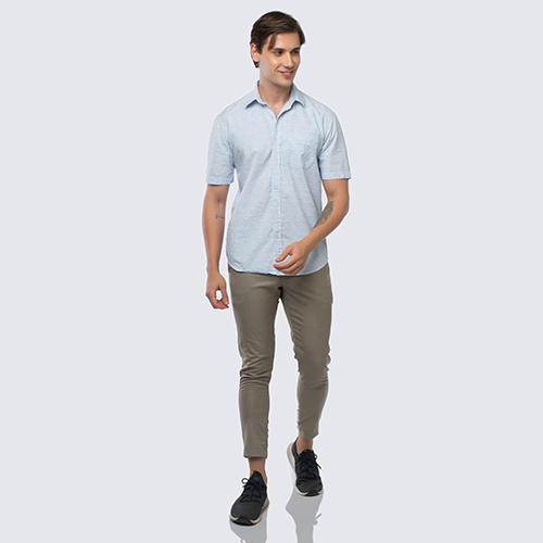 Different Available Mens Half Sleeve Shirt