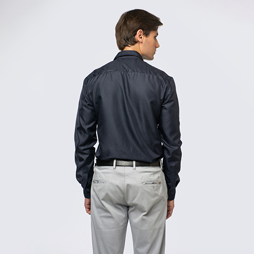 Different Available Mens Navy Blue Shirt