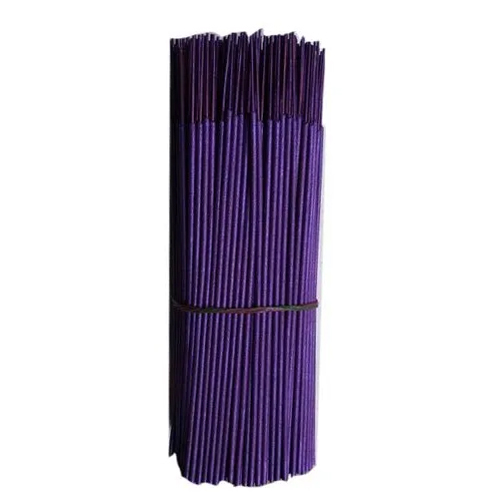 Scented Aromatic Incense Stick - Bamboo & Charcoal, 9 Inch Purple , Eco-Friendly & Straight Design