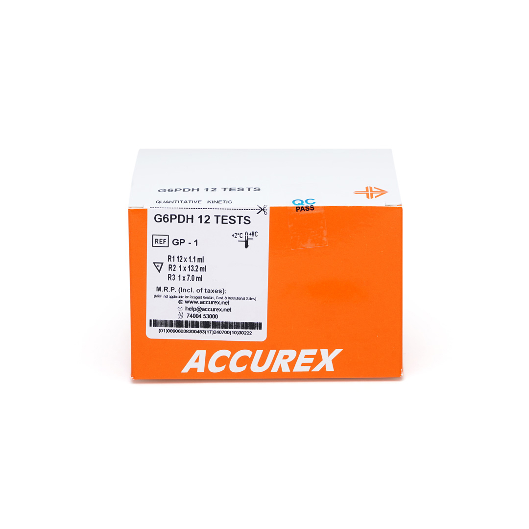 G6pdh Quantitative Kinetic 12 - Biochemistry Reagent Set For G6pdh Activity Measurement | For Erythrocytes Semi-automated Analyzer Compatible