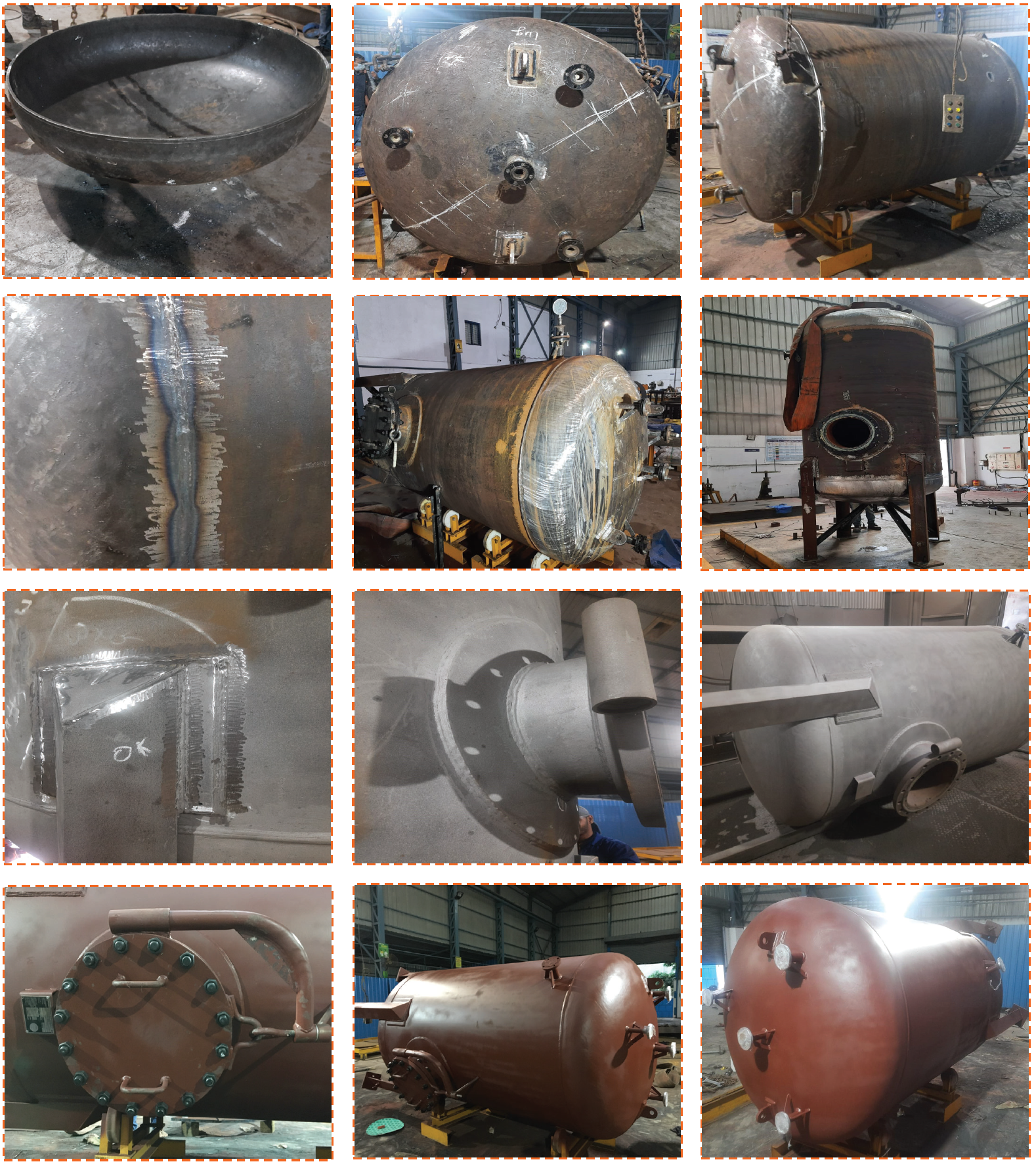 Pressure Vessel - Application: These Are Utilized For Processing Of Liquids