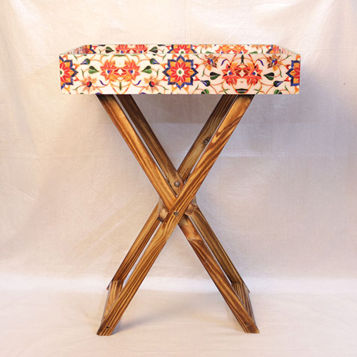 स्टैंड के साथ Abs प्रिंटेड ट्रे