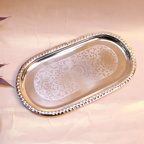 स्टेनलेस स्टील Bhwbmsilvet जर्मन सिल्वर कैप्सूल ट्रे