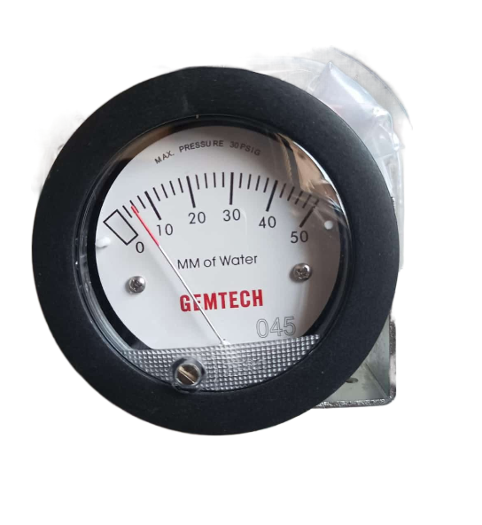Gemtech Mini Differential Pressure Gauges In Gandhi Nagar Delhi Accuracy: A 5% Of Fs At 70a F (21.1a C)