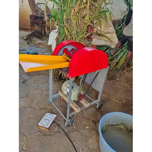 Horizontal Chaff Cutter - Stainless Steel, Electric Start | General Use in Agriculture, Warranty Included