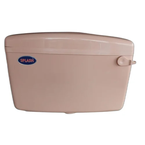 Pink Modern Polymer Flushing Cistern