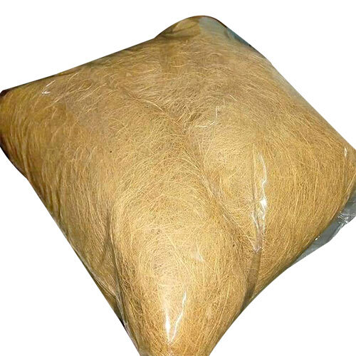 Natural Coir Fiber - Textured | Light Brown, Eco-friendly, 100% Fineness, Moisture Nil