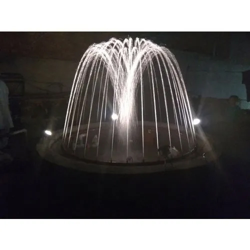 Ring Fountain - Material: Metal