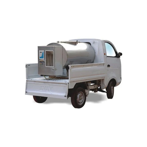 ग्रे एसएस मिल्क वेंडिंग मशीन