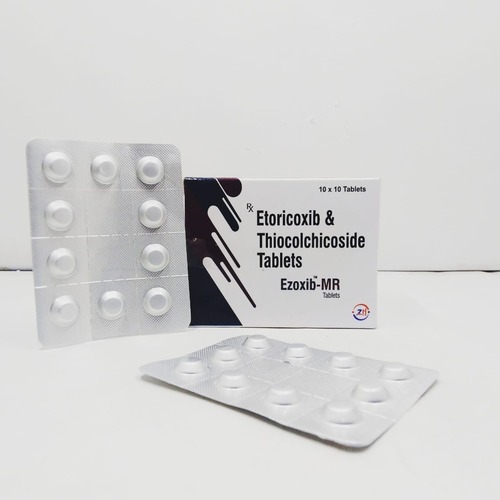 टैबलेट एटोरिकॉक्सिब 60mg थियोकोलचिकोसाइड 4mg