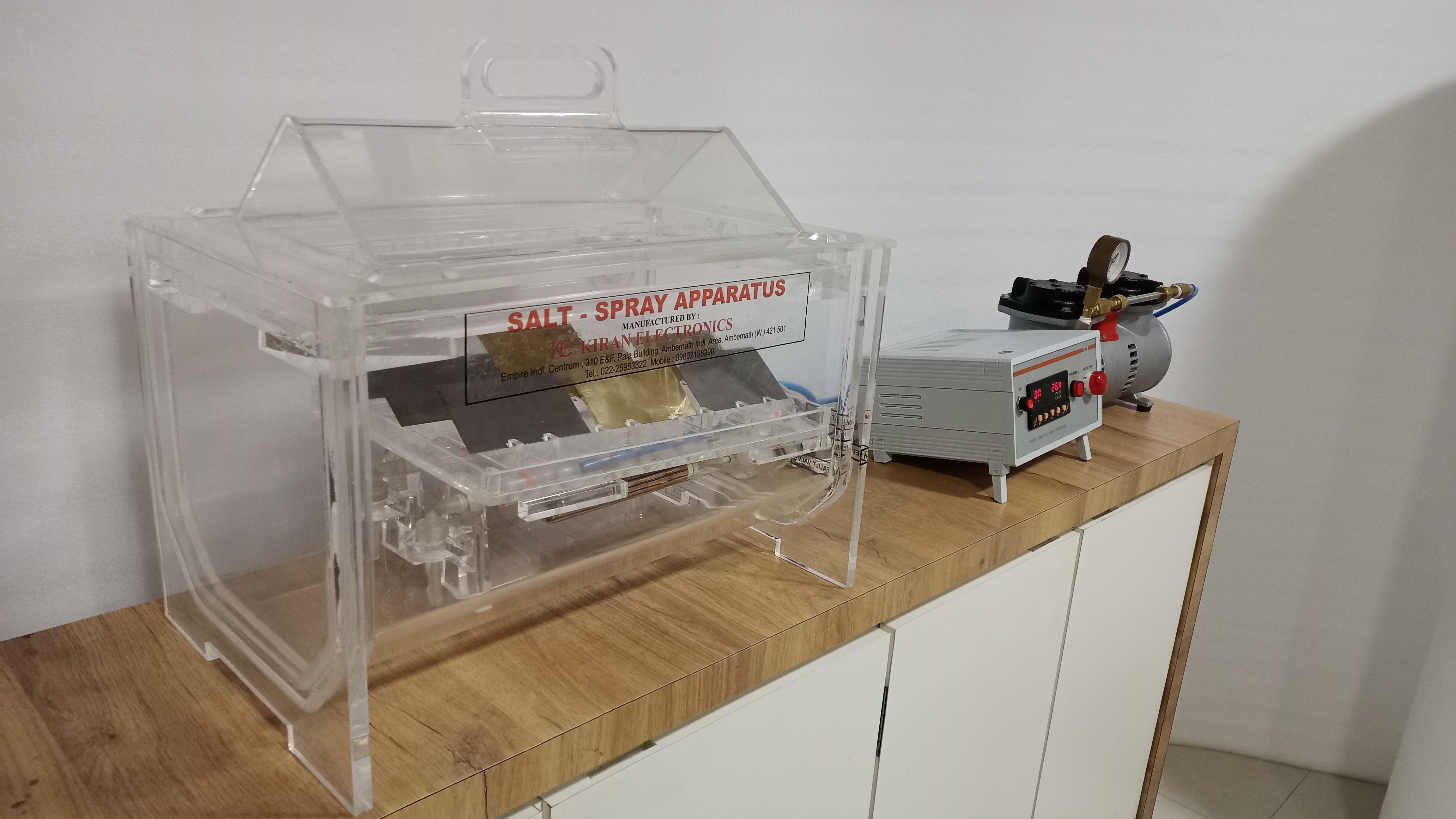 White Or Black Conventional Std Salt Spray Chamber