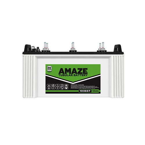 Amaze 1036st 12v 135 आह चमकदार बैटरी बैटरी क्षमता: <150ah एम्पीयर-घंटा (आह)