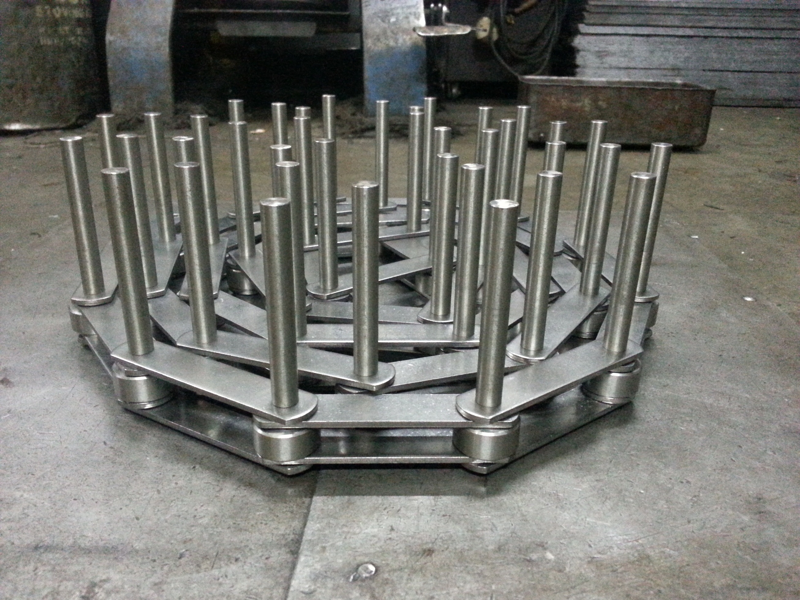 Extended Pitch Roller Chain - 3.05 Meter Length, 2 To 8 Inch Size | Corrosion Resistant, High Performance, Rigid Use