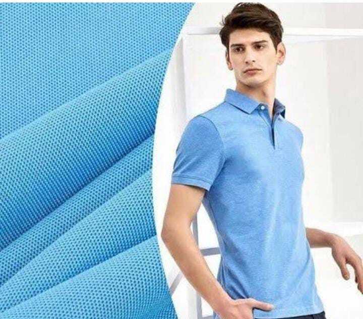 Polo Full Dull Knitted Fabric - Color: Available In Multiple Colors