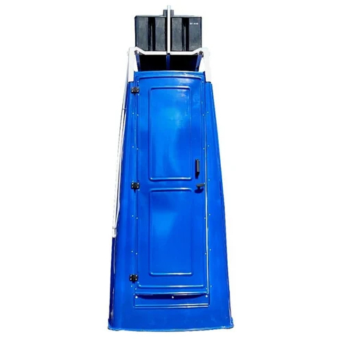 Blue Pvc Indian Portable Toilet