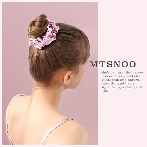 Multicolour Mulberry Silk Scrunchie