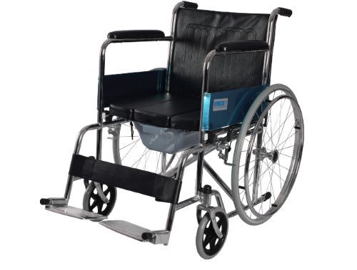 Comfort Lite Wheelchair With Commode 9979 Dimension(l*w*h): 103l X 66w X 85h