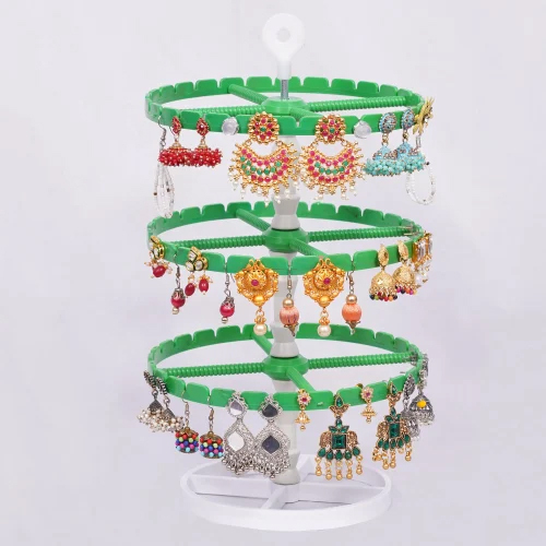 टेबल टॉप ईयररिंग डिस्प्ले स्टैंड डिज़ाइन: सादा