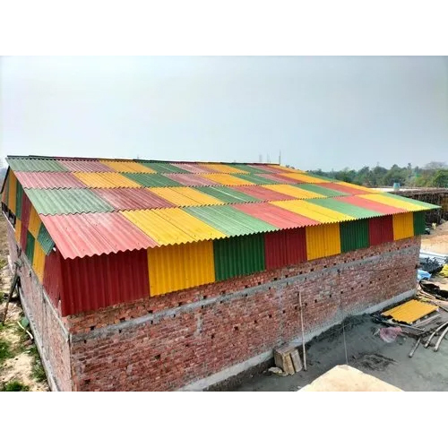 Rectangular Color Coated Cement Roofing Sheet